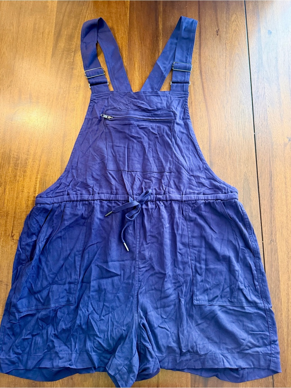 Torrid Navy Blue  Romper Overalls - Adjustable Straps